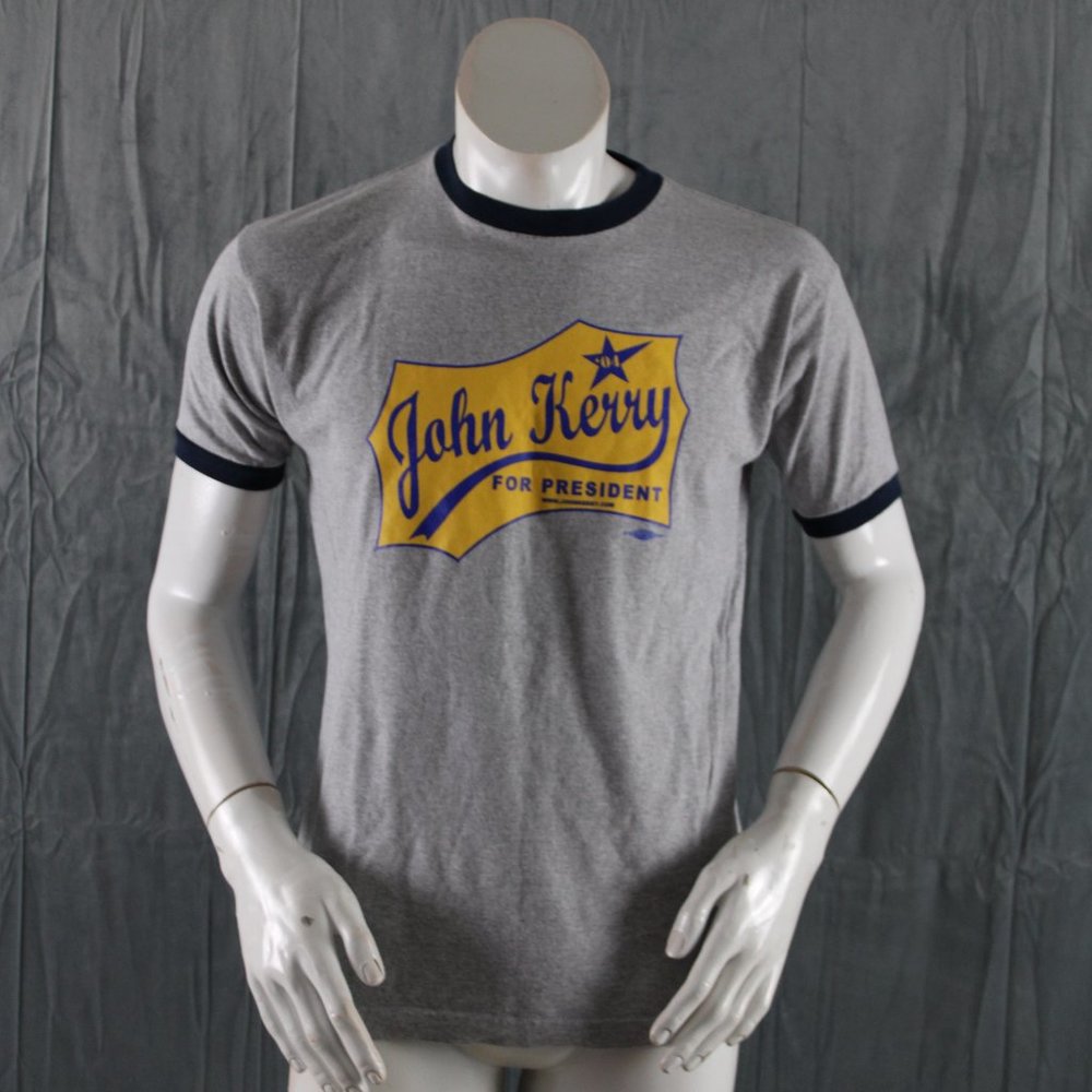John Kerry for Presdient - 2004 USA Election - Uniton Made - Men's Medium